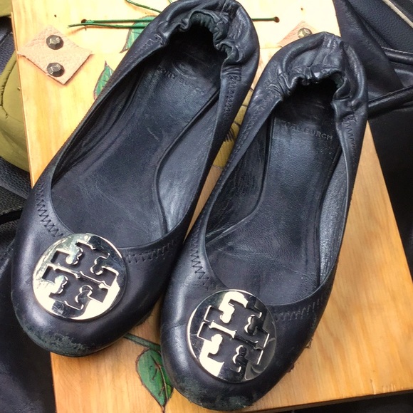 Tory Burch Shoes - Tory Burch slip on ballet flats shoes travel lounge Easter brunch weekend market